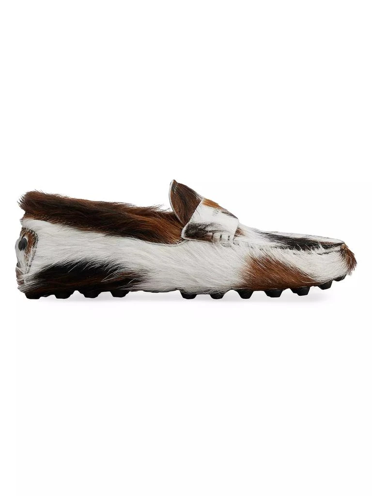 Tod's Gommino Macro Pony Effect Leather Loafers 1