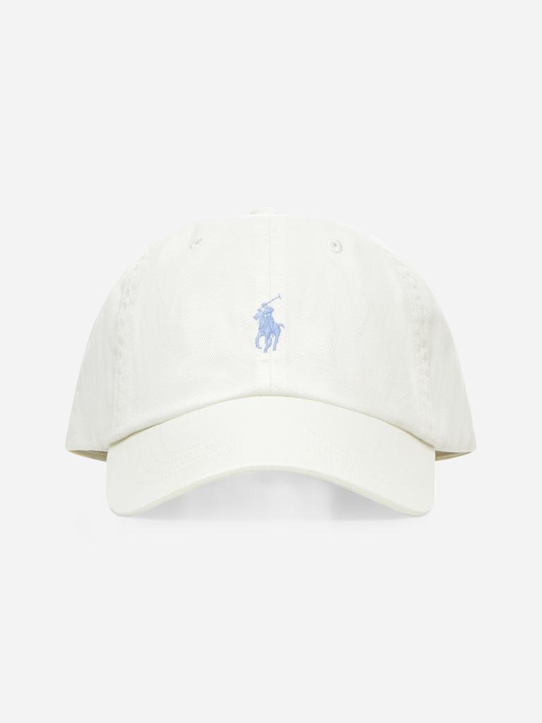 Ralph Lauren Beige cotton embroidered cap