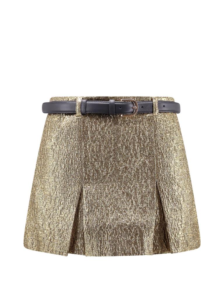 Self Portrait Metallic Jacquard Skort - Shorts - BeyondStyle