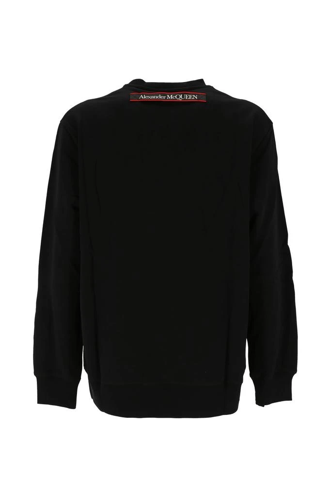 Alexander McQueen Alexander McQueen Logo Patch Crewneck Sweatshirt 2