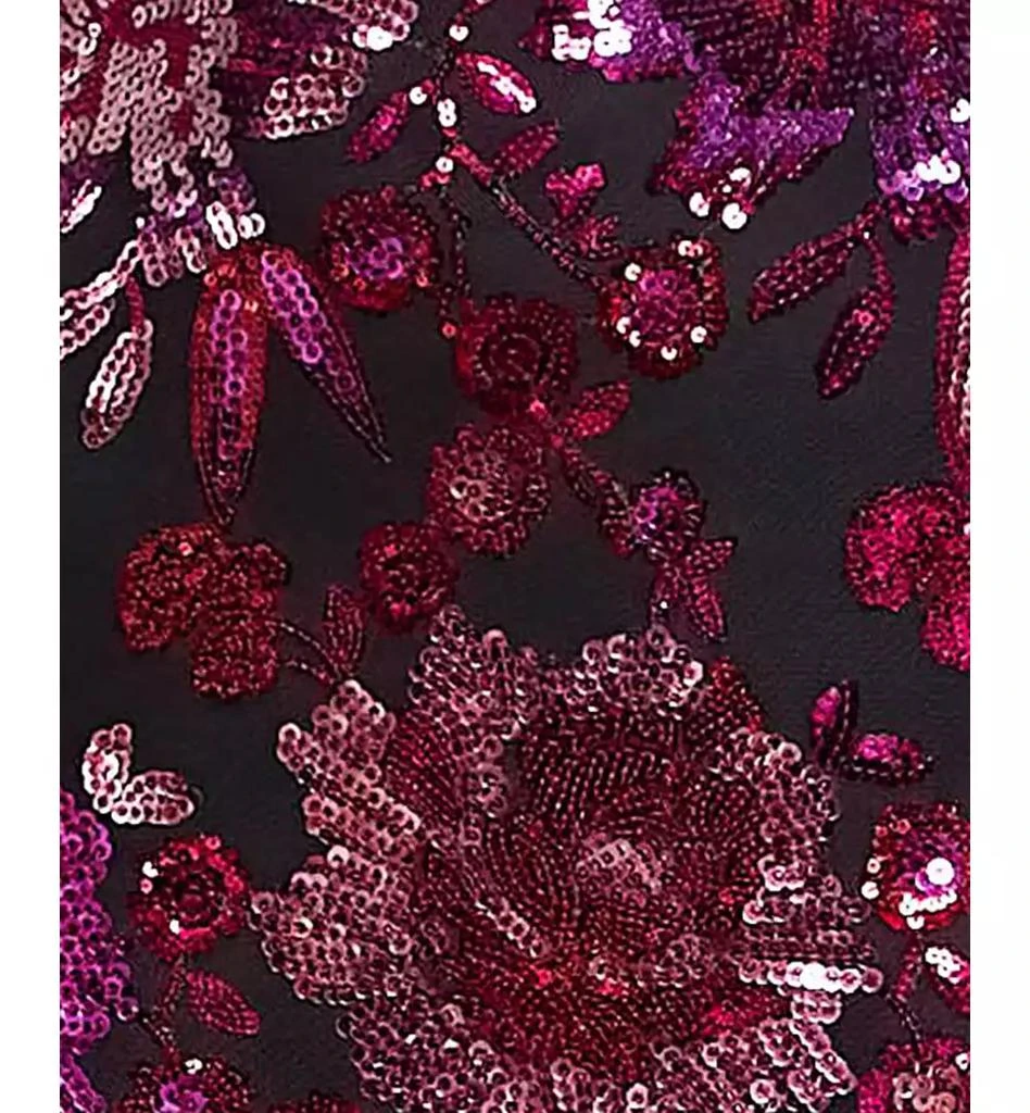 City Studios Juniors' Sequin Embellished V-Neck Sleeveless Gown, Created for Macy's 5