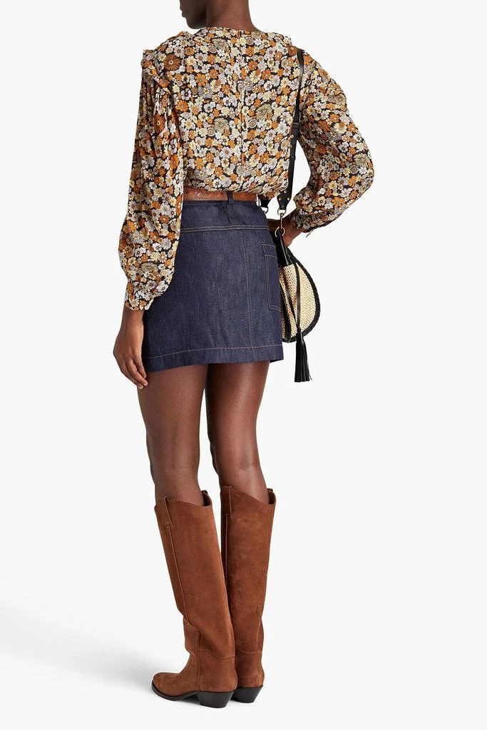 ANTIK BATIK Colline floral-print crepe de chine blouse 3