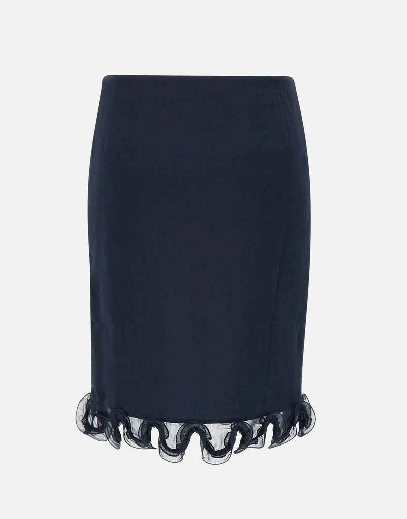 ROTATE Birger Christensen "Chiffon ruffle skirt" 5
