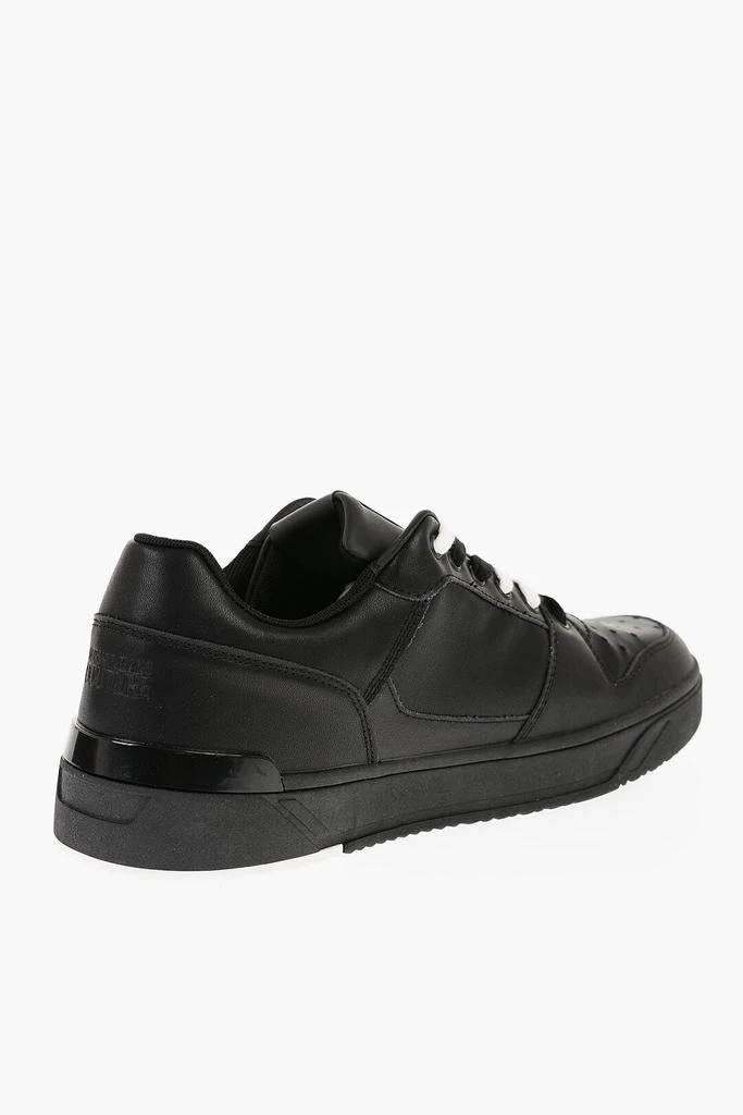 Versace JEANS COUTURE Leather STARLIGHT Low Top Sneakers with Printe 2