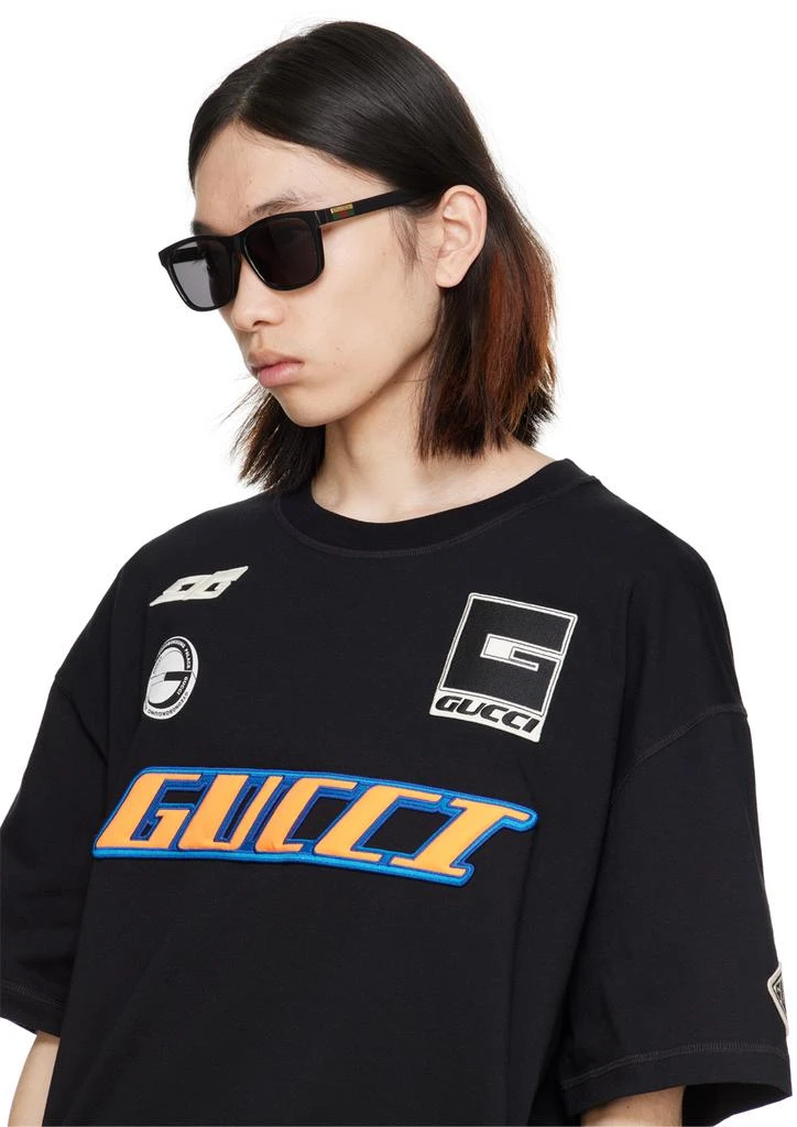Gucci Black Square Sunglasses 4