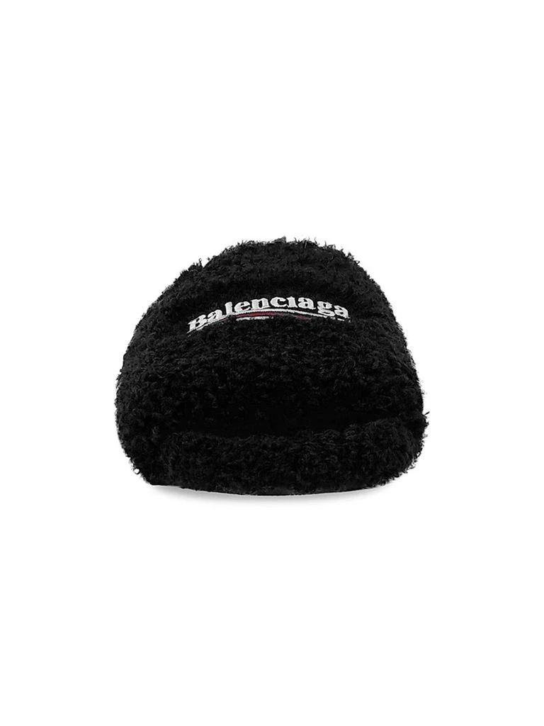 Balenciaga Furry Slide Sandals 2