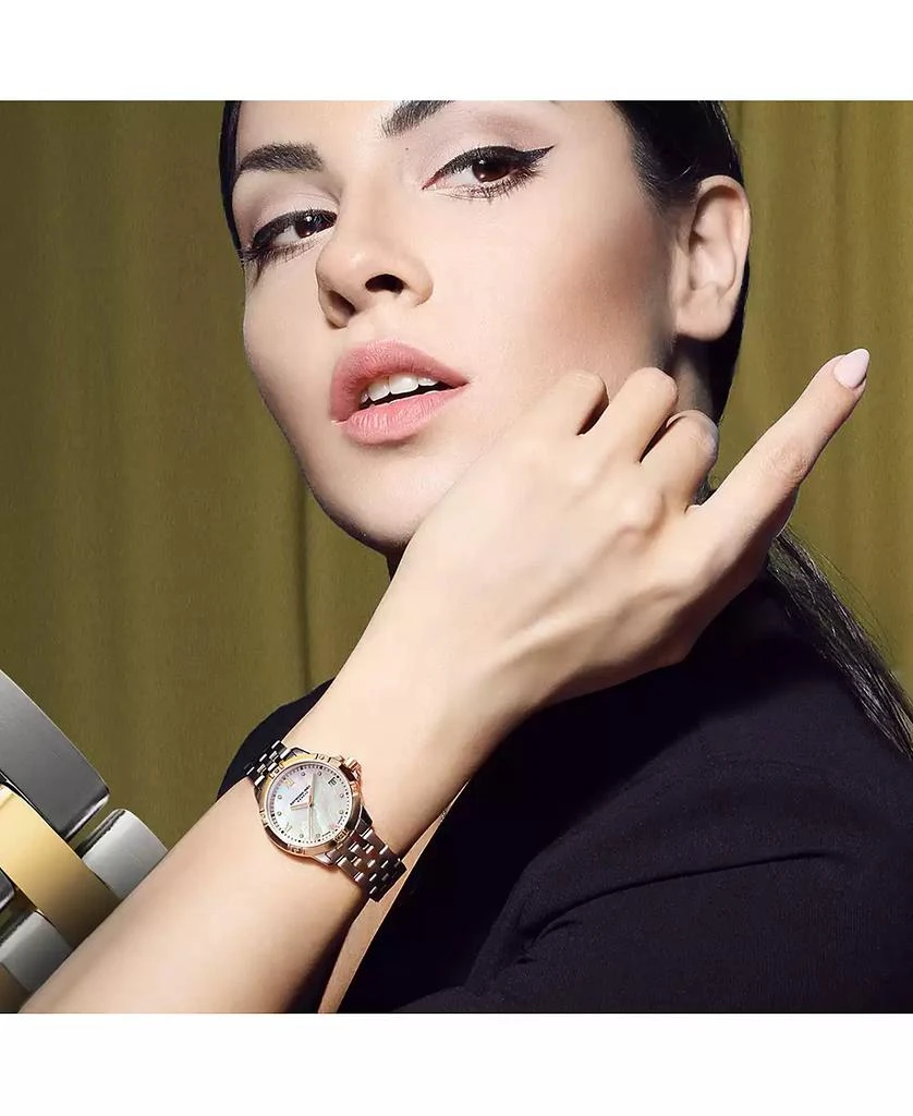 Raymond Weil Women's Swiss Tango Diamond-Accent Two-Tone Stainless Steel Bracelet Watch 30mm 4