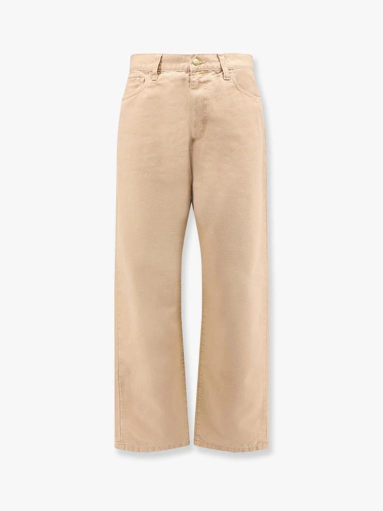 Carhartt WIP Organic cotton trouser with back logo patch 1