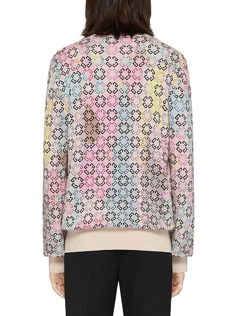 Givenchy Multicolor Sweater in Monogram 72 Cotton 4