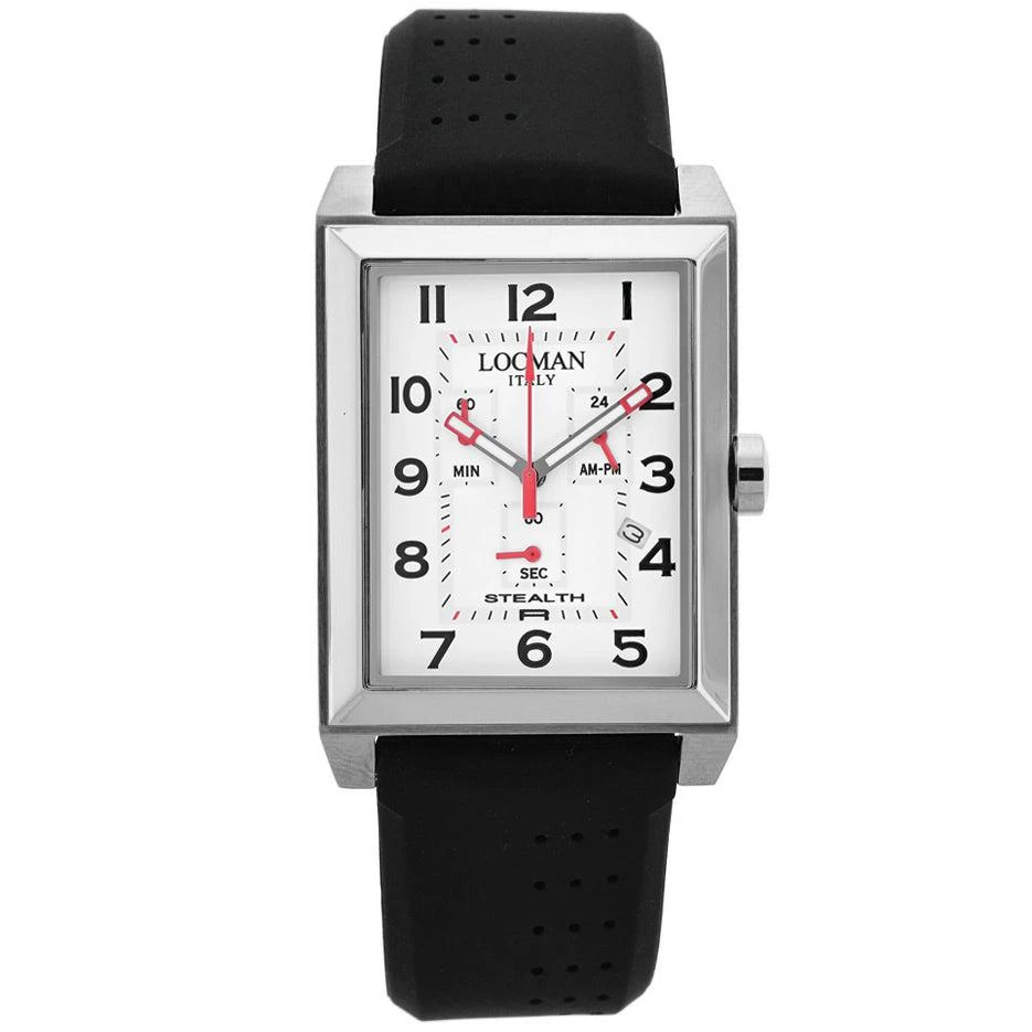 Locman Men's White dial Watch 1
