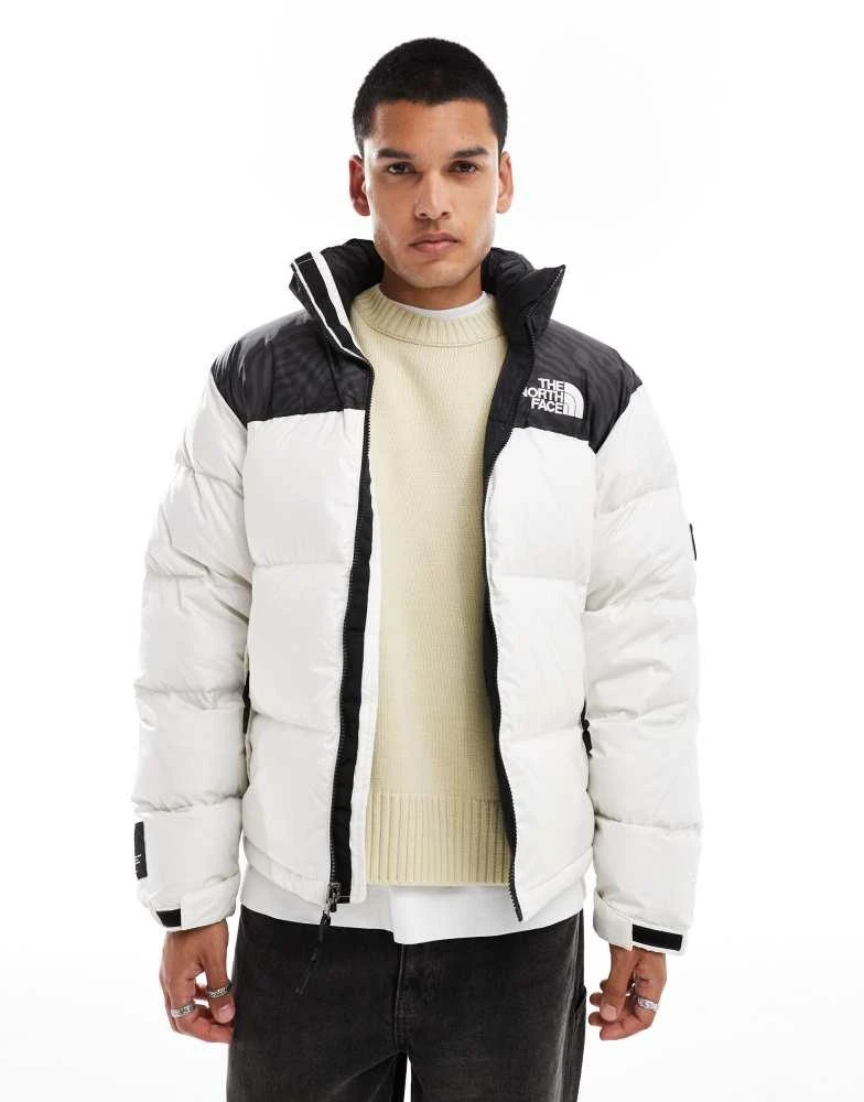 White North Face Retro Puffer Jacket Shop The North Face Retro