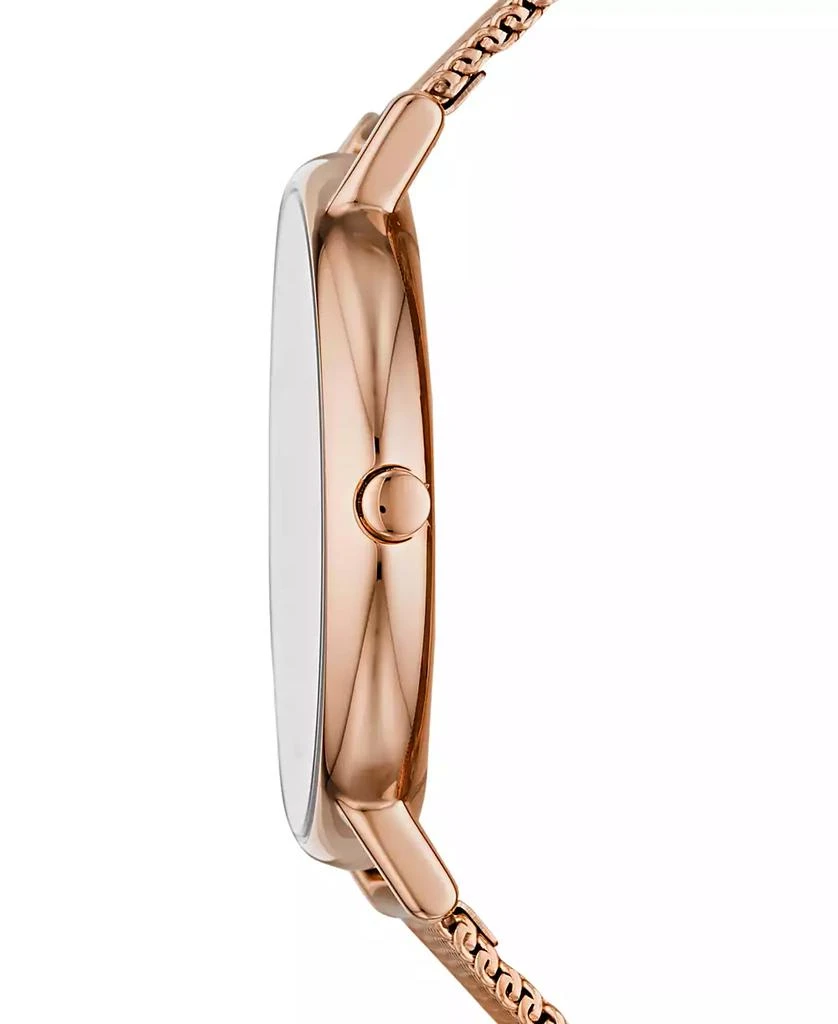 Skagen Women's Signatur Rose Gold-Tone Stainless Steel Mesh Bracelet Watch 38mm 2