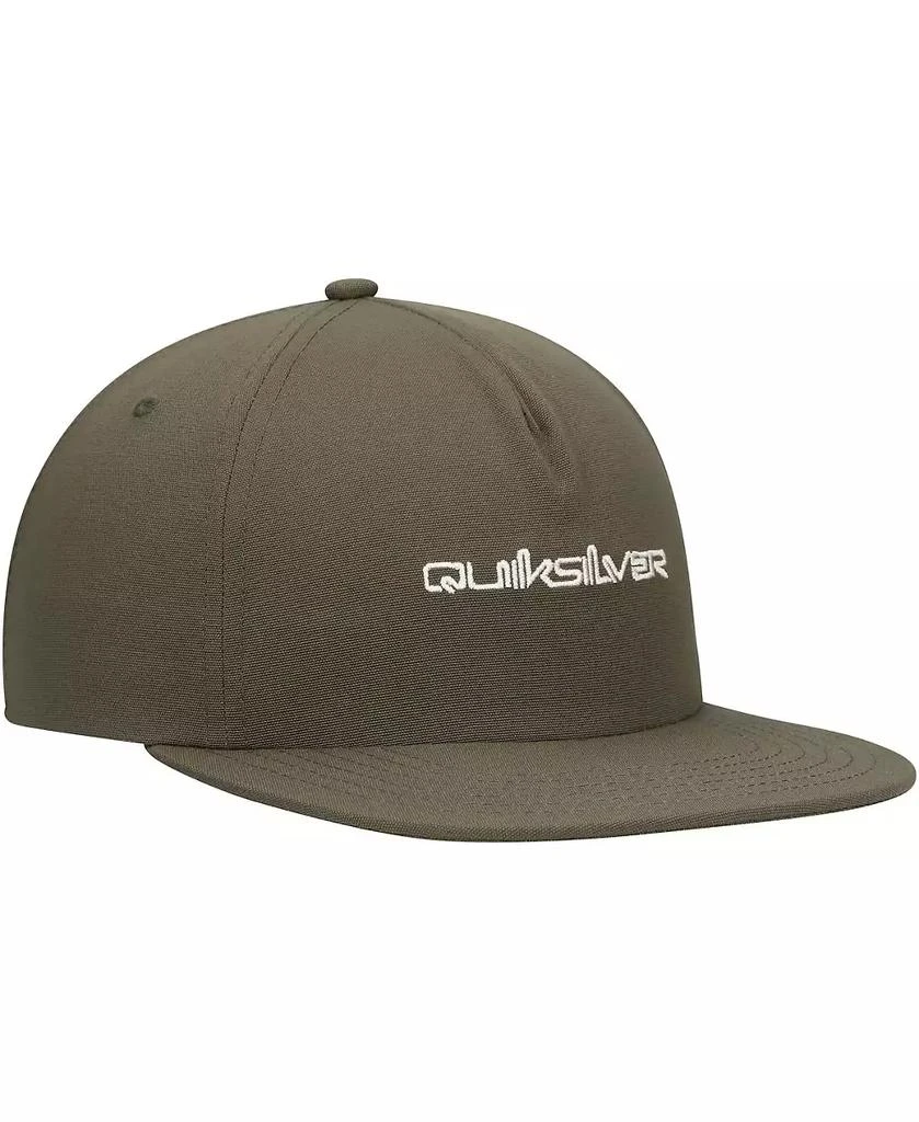 Quiksilver Men's Olive DNA Omni Snapback Hat 3