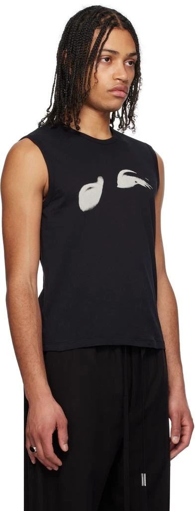 ANN DEMEULEMEESTER Black Ysewijn Smokey Eyes Tank Top 2