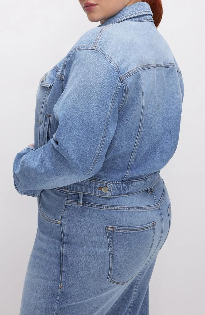 Good American Committed to Fit Denim Jacket 9