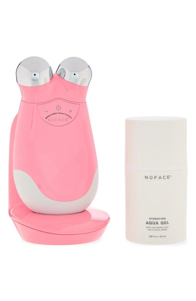 NuFACE<sup>®</sup> Trinity Smart Advanced Facial Toning Device Set - Pinktini - Refurbished 1