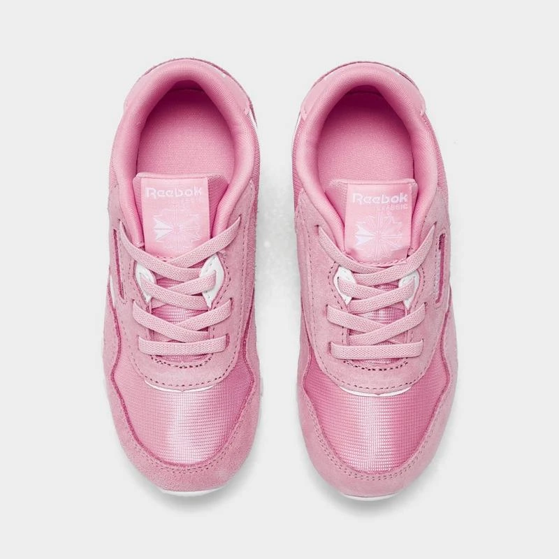 Reebok Girls' Toddler Reebok Classic Nylon Stretch Lace Casual Shoes 5