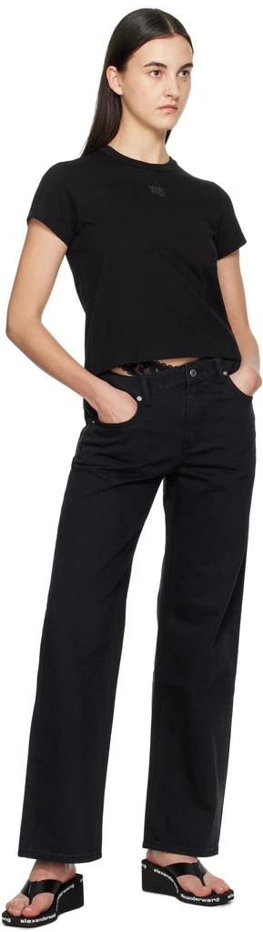 Alexander Wang Black Pre-Styled Denim Jeans 4