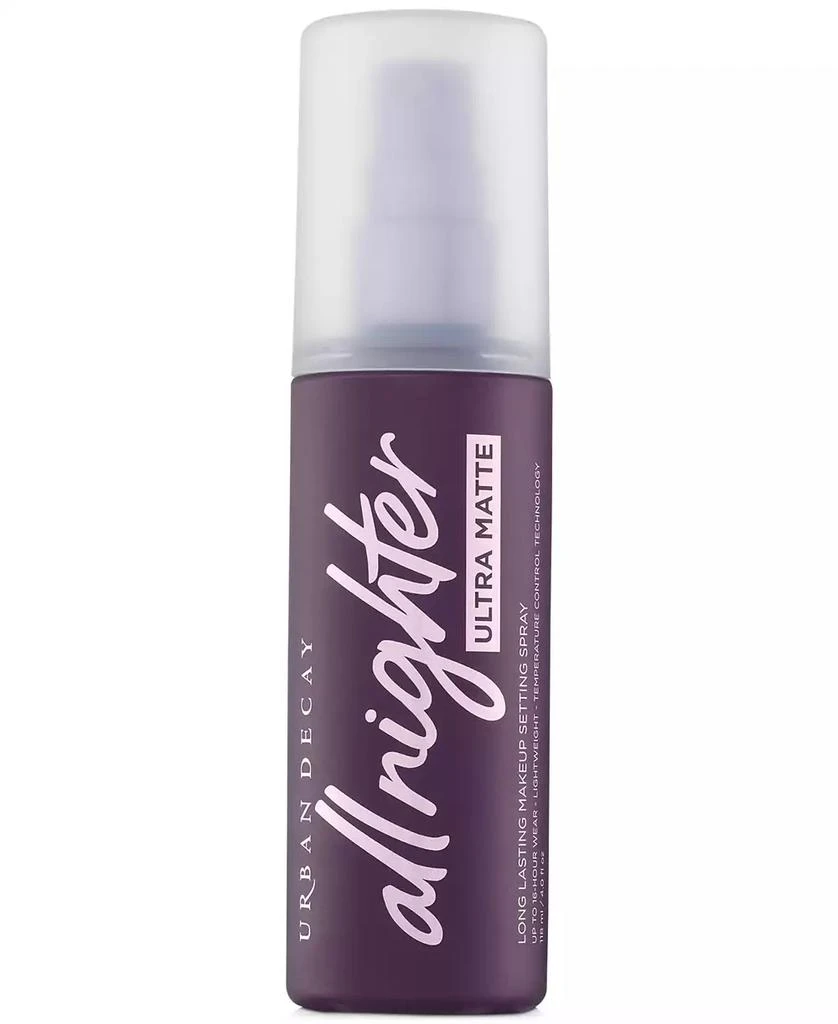 Urban Decay All Nighter Ultra Matte Makeup Setting Spray, 4-oz. 1