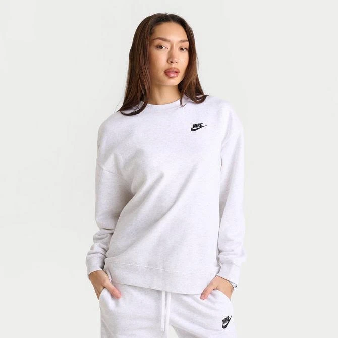 NIKE Women's Nike Sportswear Club Fleece Loose Crewneck Sweatshirt 3