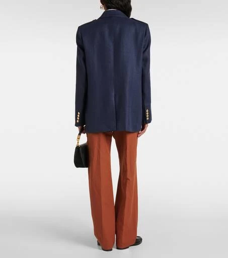 BLAZÉ MILANO Flap tailored linen blazer 3