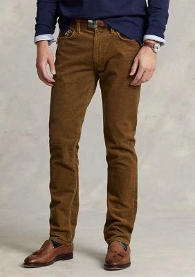 Ralph Lauren Ralph Lauren Varick Slim Straight Corduroy Pants 1