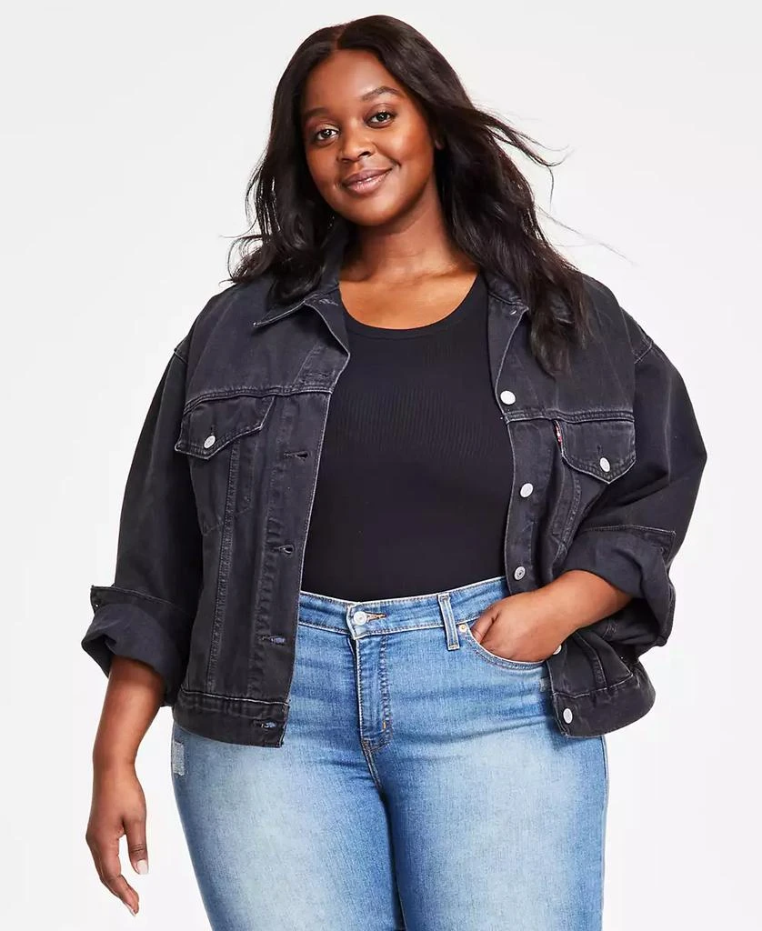 Levi's Plus Size '90s Cotton Denim Trucker Jacket 1