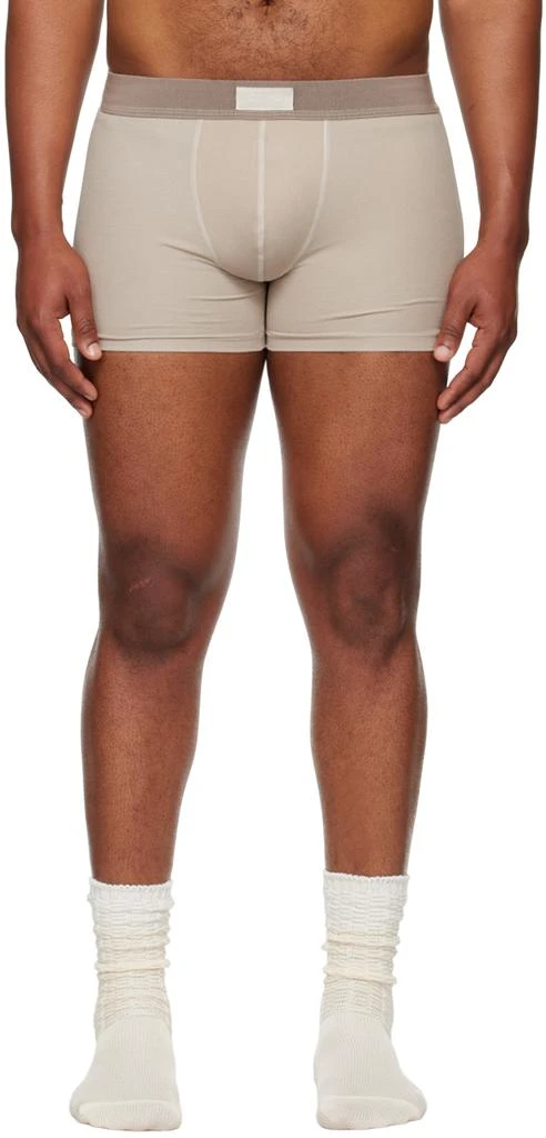 SKIMS Three-Pack Multicolor SKIMS Cotton 3" Boxer Briefs 3
