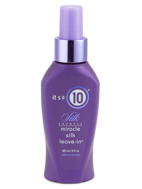 it's a 10 Silk Express Miracle Silk Leave-In Spray