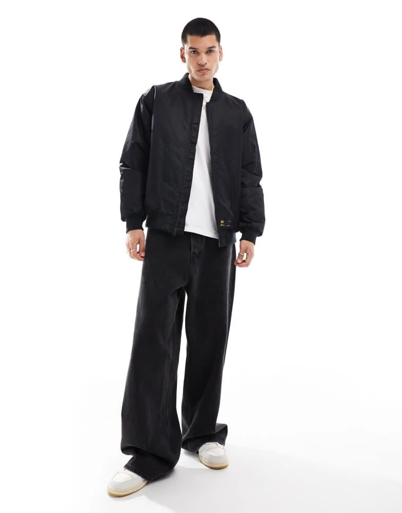 Vans Vans copley bomber jacket in black 2