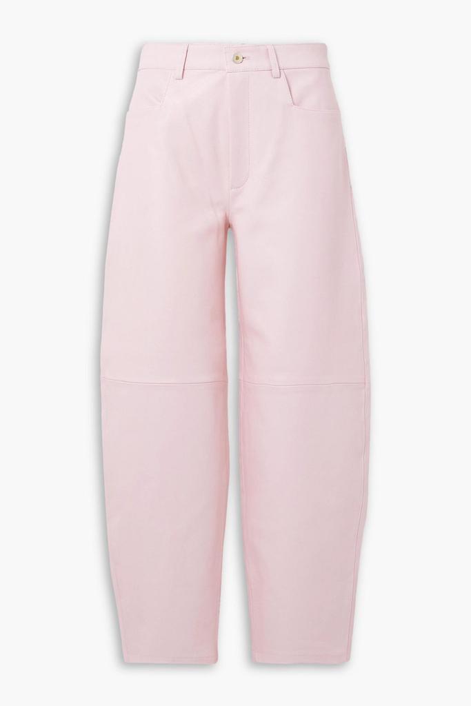 Wandler Leather tapered pants