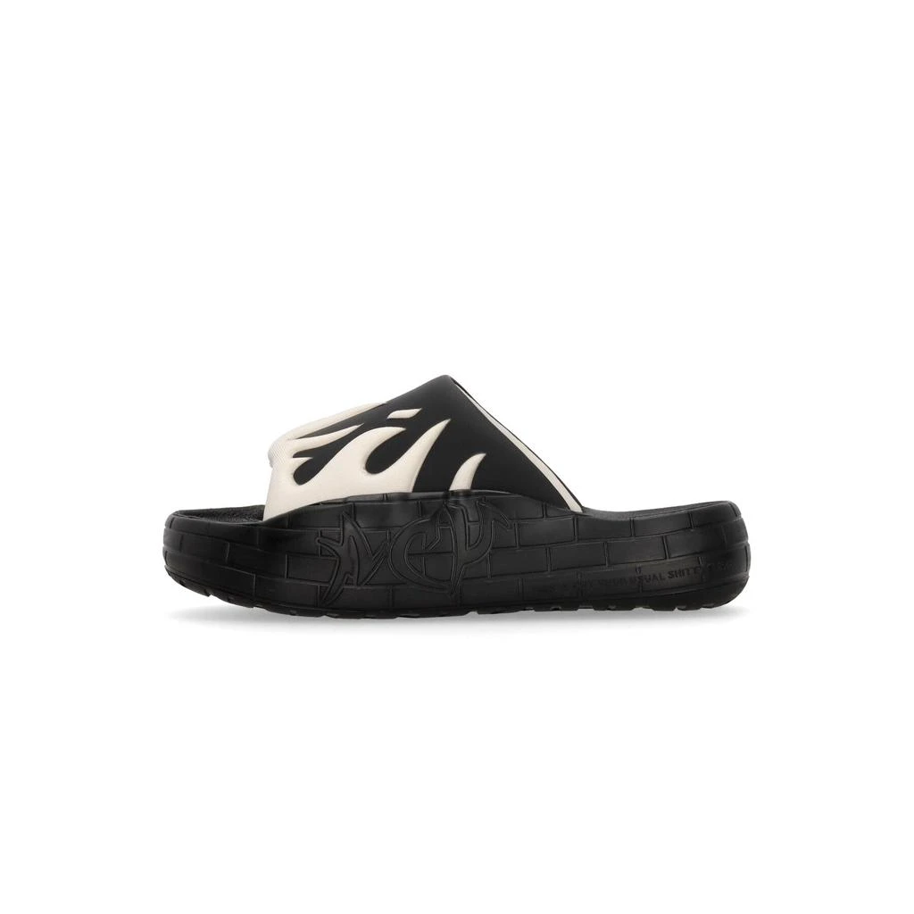 Acupuncture Nyu Slide Men's Slippers White/black 1