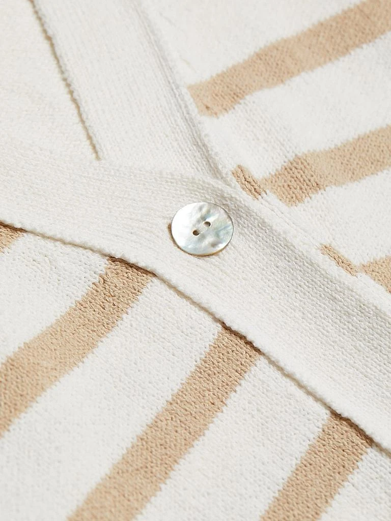 Rails Geneva Striped Cotton-Blend Cardigan 7