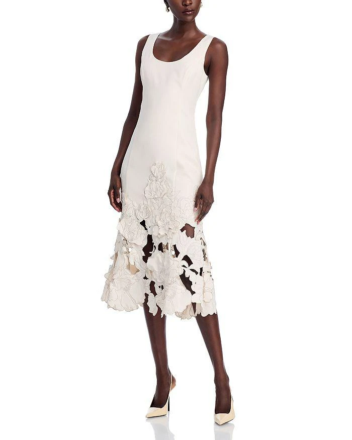 chinese dress ladies Felicia Appliqu Floral Mini Dress
