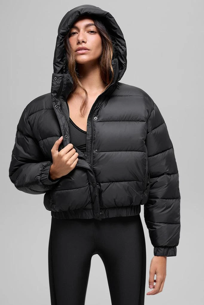 Alo Aspen Love Puffer Jacket - Black 1