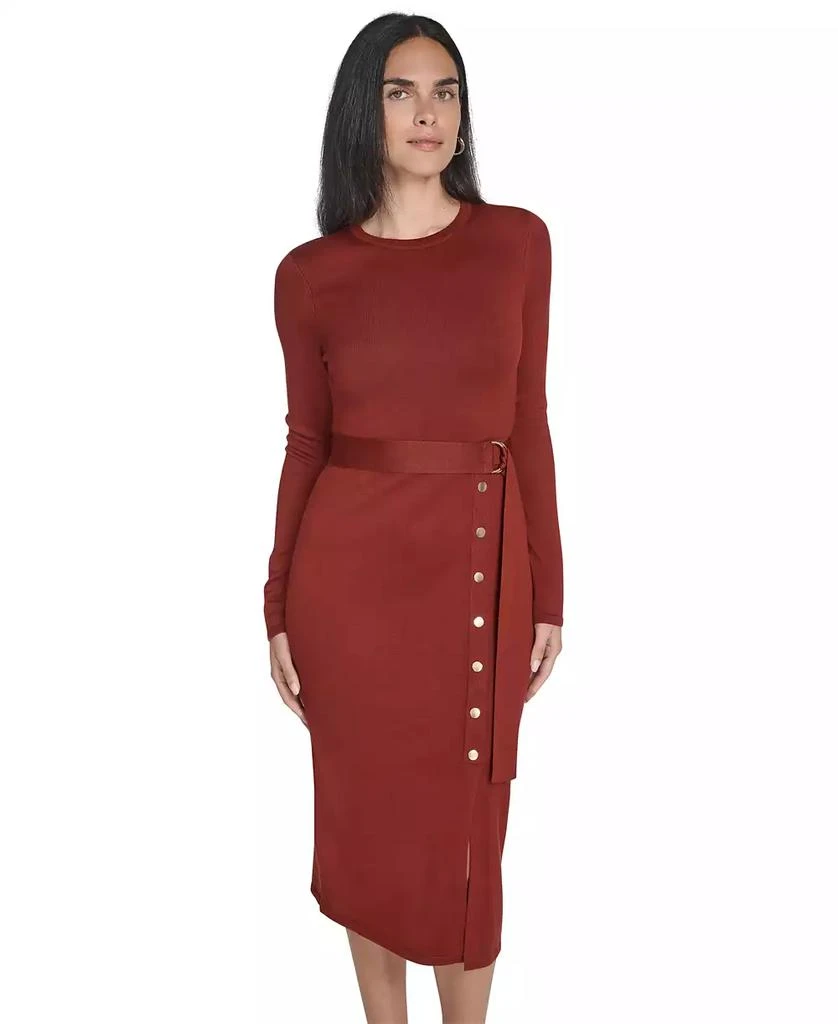 Women's Long Sleeve Belted Midi Dress  On Sale Now with Up to 40% Off |  Discover Exclusive Deals & Savings at BeyondStyle  Authentic Jessica  Howard dress|women's fashion|dresses with Limited-Time Discounts,