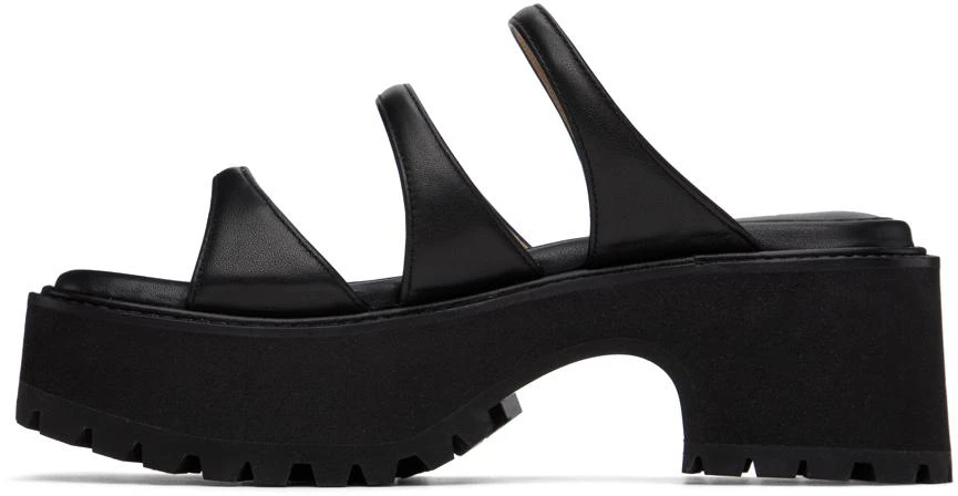 Marge Sherwood Black Platform Sandals 3