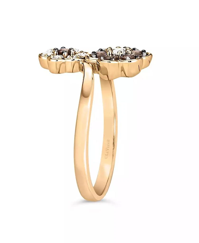 Le Vian Chocolate Diamond® 
Vanilla Diamonds® Ring (3/8 ct. t.w.) in 14k Rose, Yellow or White Gold 3