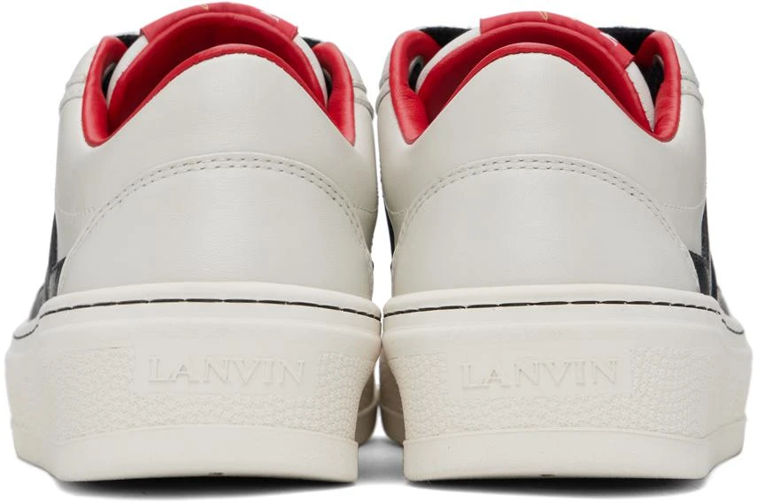 Lanvin Black & Off-White Future Edition Cash Sneakers 2