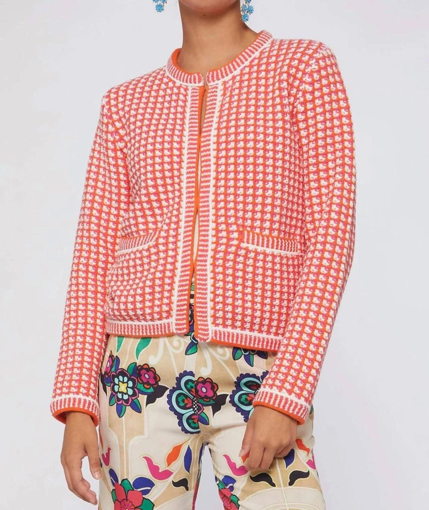 VILAGALLO Vilagallo - Tweed Knitted Jacket 1