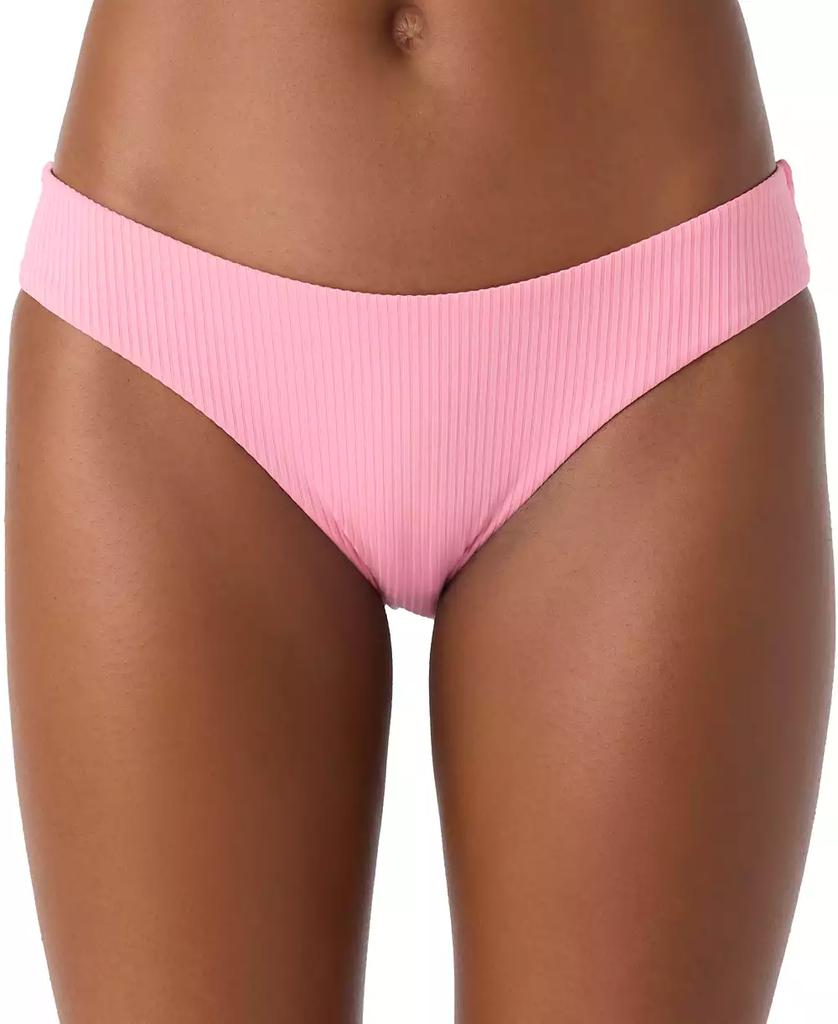 O'Neill Juniors' Solid Ribbed Hipster Bottoms