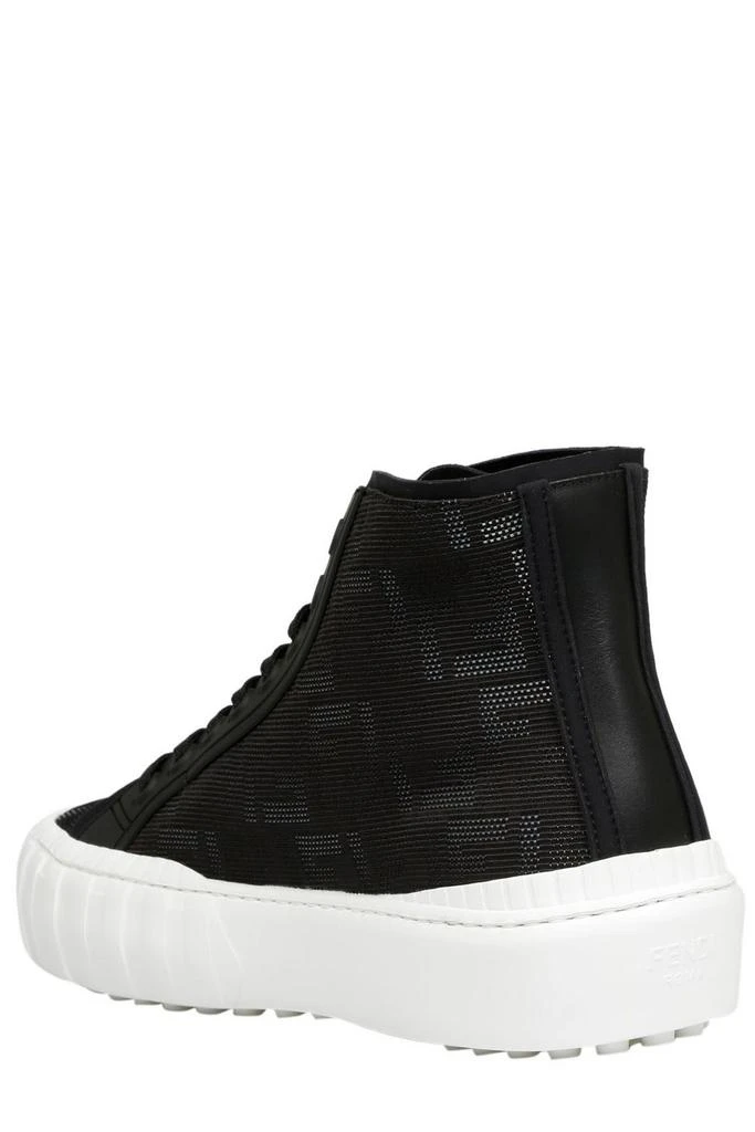 Fendi Fendi FF Flash High-Top Sneakers 3