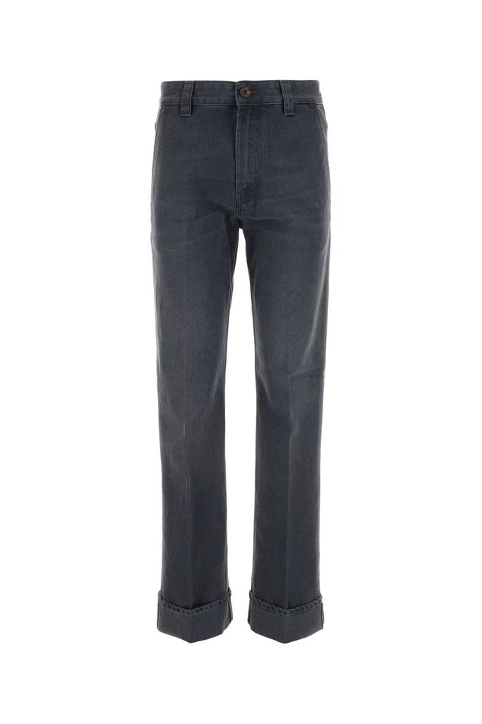 パンツ MIU MIU MIU MIU LOGO PANTS Miu Miu logo-patch Track Pants | Grey | FARFETCH IS