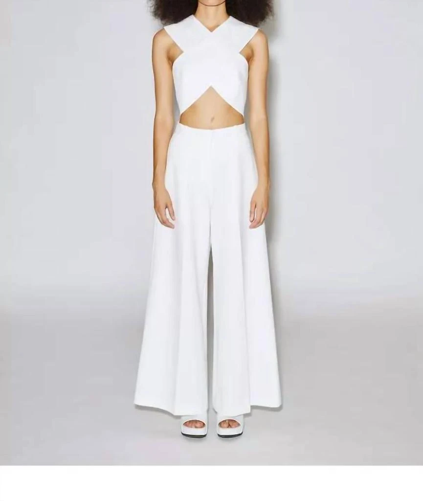 ROSETTA GETTY Rosetta Getty - Cross Front Bra Top