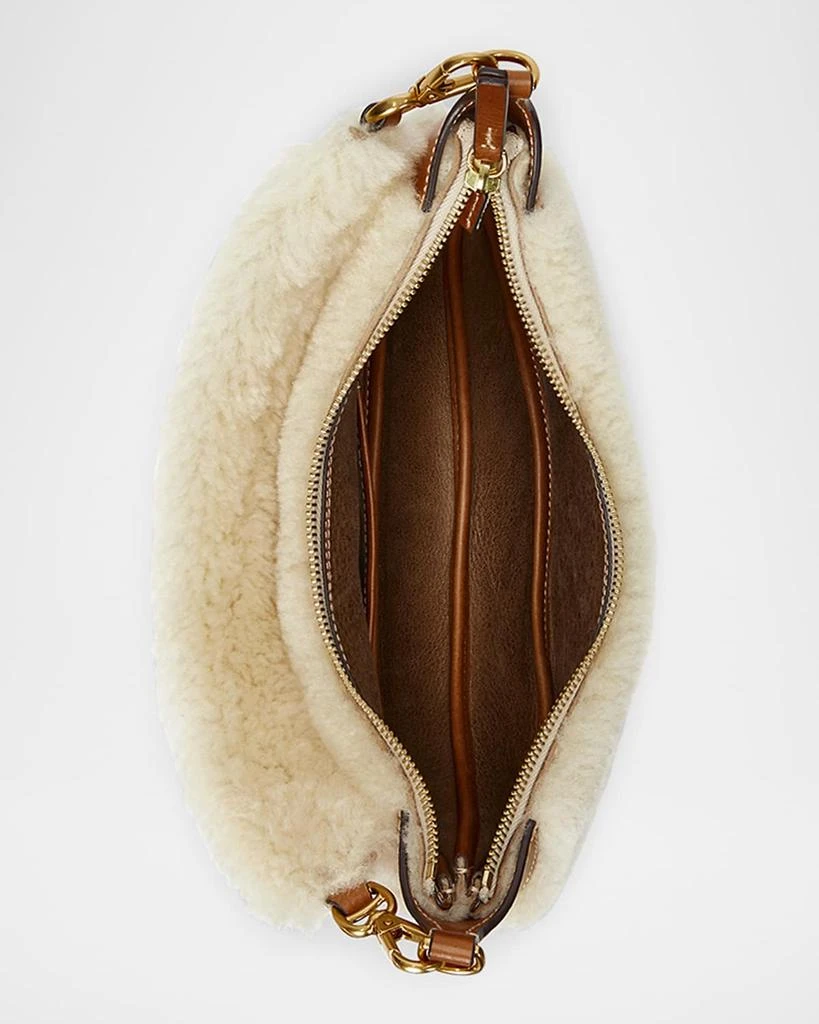 Ralph Lauren Polo ID Mini Shearling Shoulder Bag 3