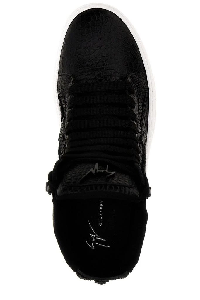 Giuseppe Zanotti Giuseppe Zanotti GZ94 Embossed High-Top Sneakers 3