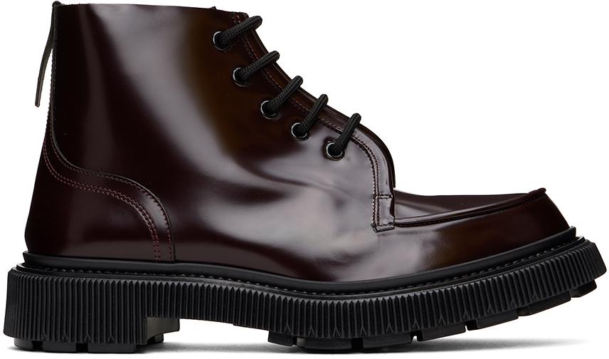 Adieu Paris Burgundy Type 164 Boots