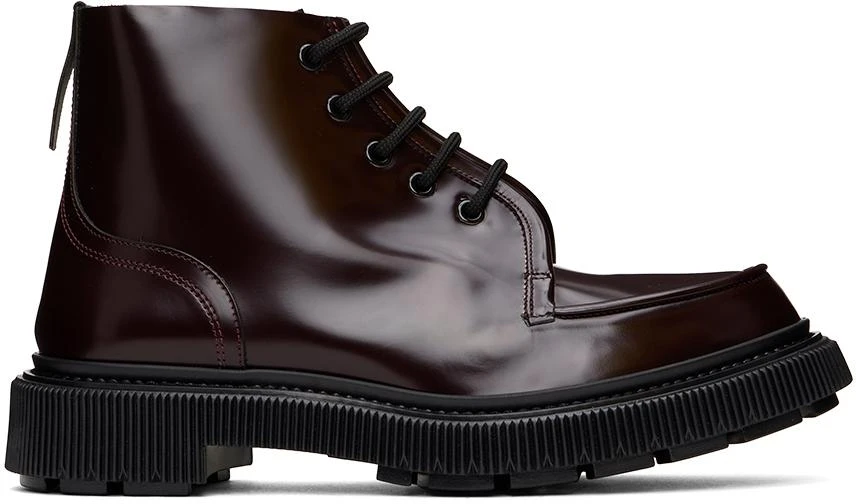 Adieu Paris Burgundy Type 164 Boots 1