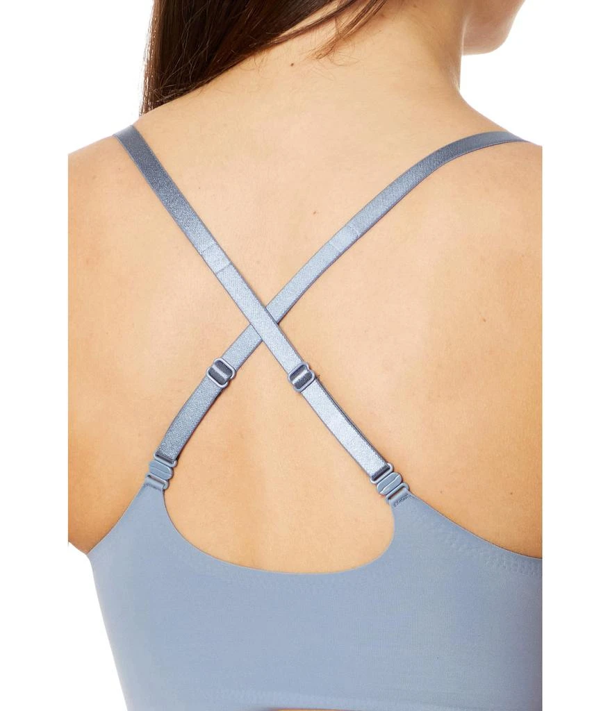 Calvin Klein Invisibles Comfort Lightly Lined Seamless Wireless Triangle Bralette Bra 3