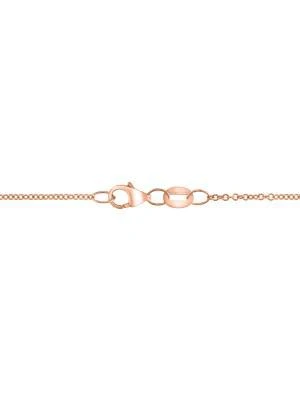 Effy 14K Rose Gold 
Multi Stone Bee Pendant Necklace 3